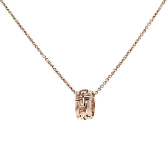 [Luxe Jewelry]PARENTESI NECKLACE PINK GOLD