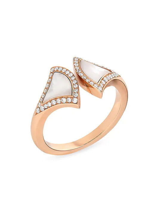 [Luxe Jewelry]DREAM MOP DIAMOND OPEN RING