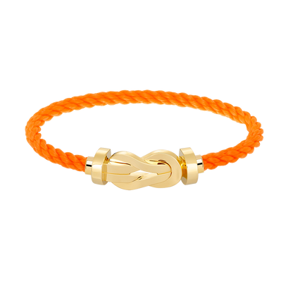 [Luxe Jewelry]CHANCE LARGE 8 FIGURE BUCKLE NO DIAMOND BRACELET GOLD