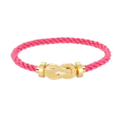 [Luxe Jewelry]CHANCE LARGE 8 FIGURE BUCKLE NO DIAMOND BRACELET GOLD