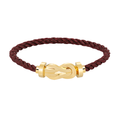 [Luxe Jewelry]CHANCE LARGE 8 FIGURE BUCKLE NO DIAMOND BRACELET GOLD
