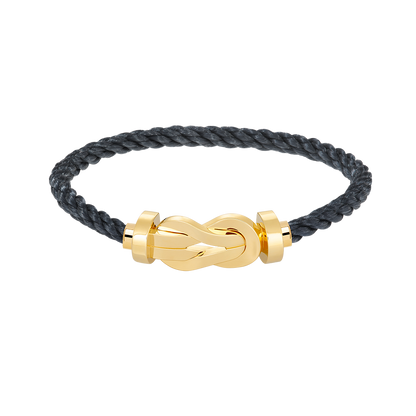 [Luxe Jewelry]CHANCE LARGE 8 FIGURE BUCKLE NO DIAMOND BRACELET GOLD