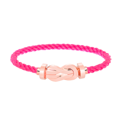 [Luxe Jewelry]CHANCE LARGE 8 FIGURE BUCKLE NO DIAMOND BRACELET ROSE GOLD
