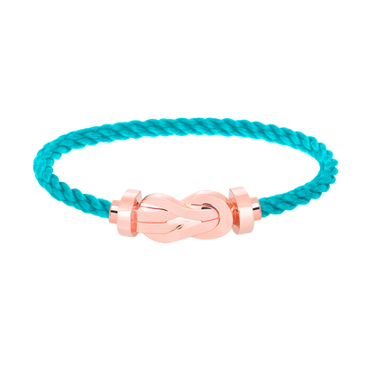 [Luxe Jewelry]CHANCE LARGE 8 FIGURE BUCKLE NO DIAMOND BRACELET ROSE GOLD
