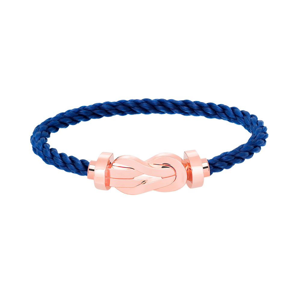 [Luxe Jewelry]CHANCE LARGE 8 FIGURE BUCKLE NO DIAMOND BRACELET ROSE GOLD