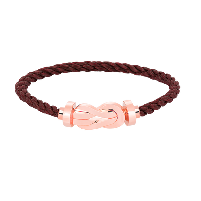 [Luxe Jewelry]CHANCE LARGE 8 FIGURE BUCKLE NO DIAMOND BRACELET ROSE GOLD