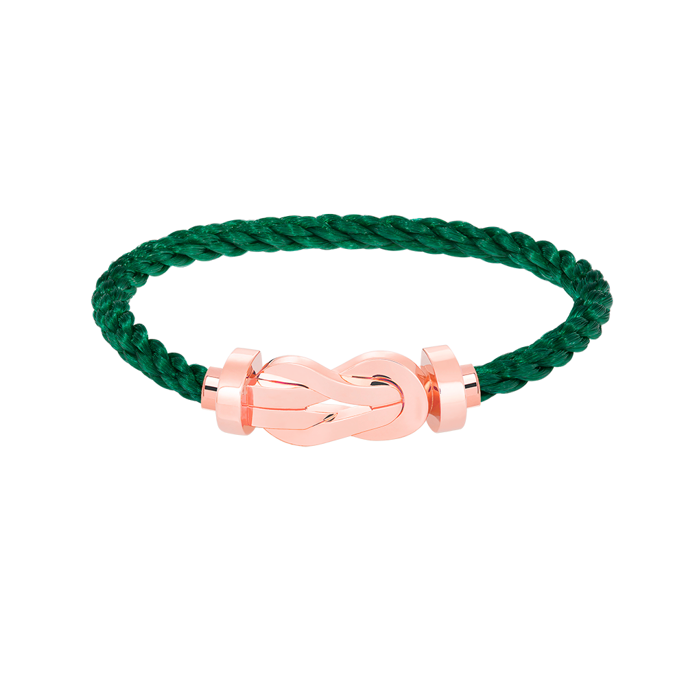 [Luxe Jewelry]CHANCE LARGE 8 FIGURE BUCKLE NO DIAMOND BRACELET ROSE GOLD