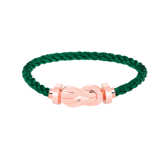[Luxe Jewelry]CHANCE LARGE 8 FIGURE BUCKLE NO DIAMOND BRACELET ROSE GOLD