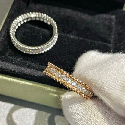 [Luxe Jewelry]PERLEE DIAMOND SILVER RING