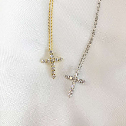 [Luxe Jewelry]Unique Cross Shape Necklace