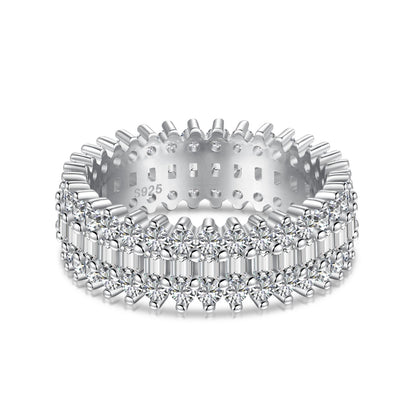[Luxe Jewelry]Ornate Colorful Radiant Cut Daily Ring