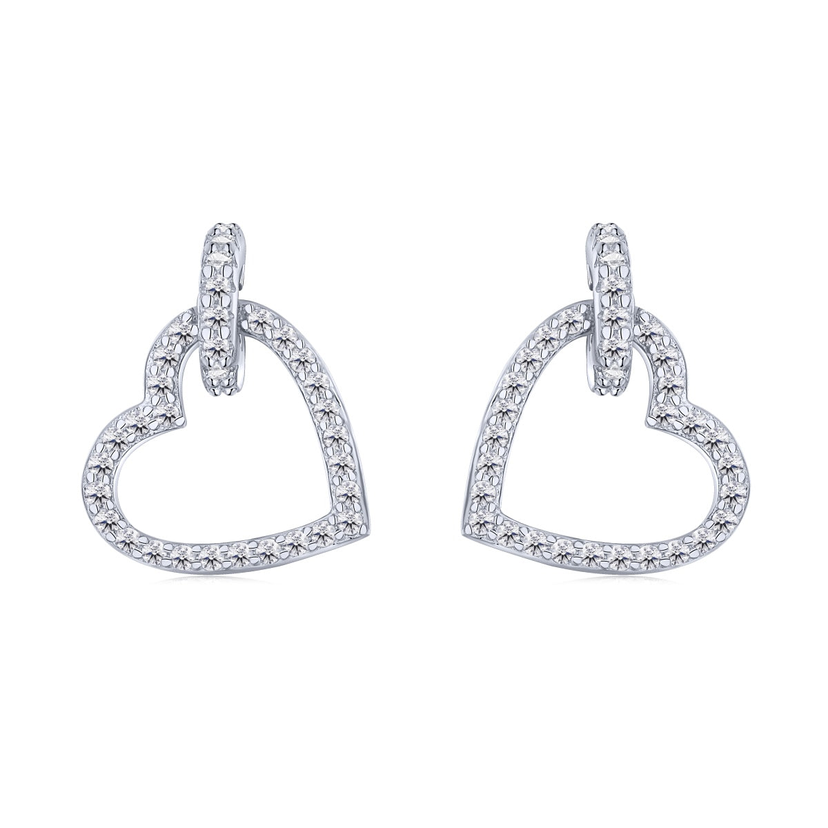 [Luxe Jewelry]Dainty Heart Shape Earrings
