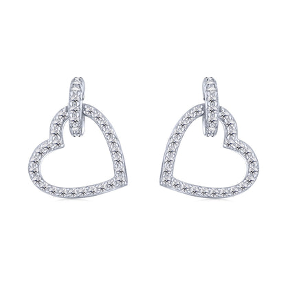 [Luxe Jewelry]Dainty Heart Shape Earrings