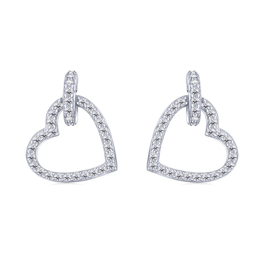 [Luxe Jewelry]Dainty Heart Shape Earrings