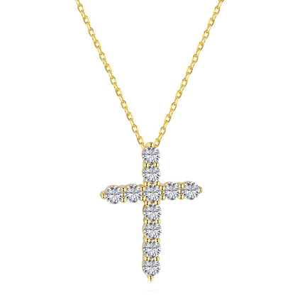 [Luxe Jewelry]Unique Cross Shape Necklace