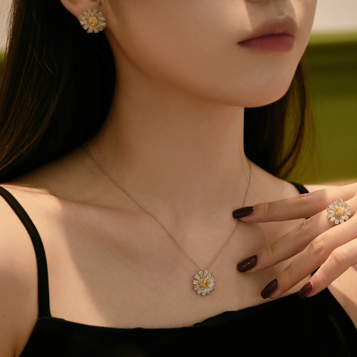 [Luxe Jewelry]Exquisite Daisy Necklace