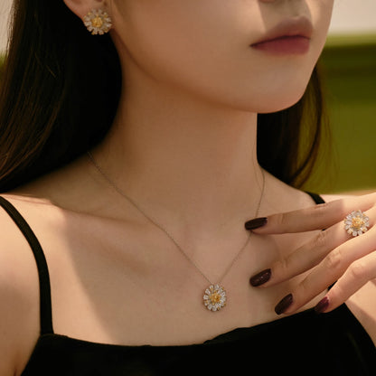 [Luxe Jewelry]Exquisite Daisy Necklace