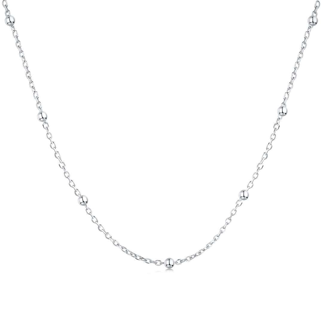 [Luxe Jewelry]Small Bead Clavicle Chain Simple Necklace