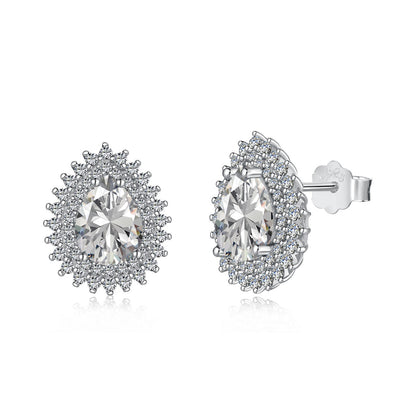 [Luxe Jewelry]Delicate Gorgeous Pear Cut Daily Earrings