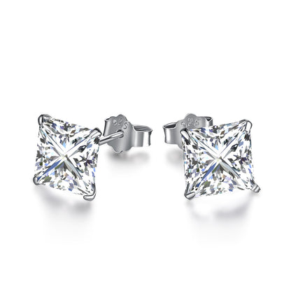 [Luxe Jewelry]Ornate Square Shape Earrings