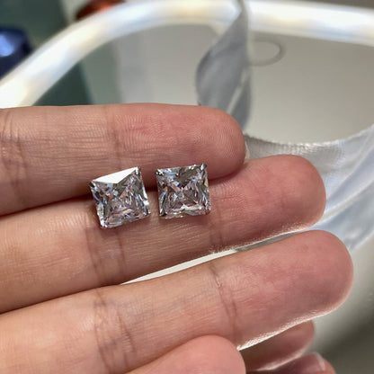 [Luxe Jewelry]Ornate Square Shape Earrings