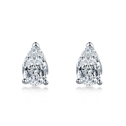 [Luxe Jewelry]Ornate Water Drop Shape Earrings