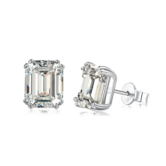 [Luxe Jewelry]Dazzling Square Shape Earrings