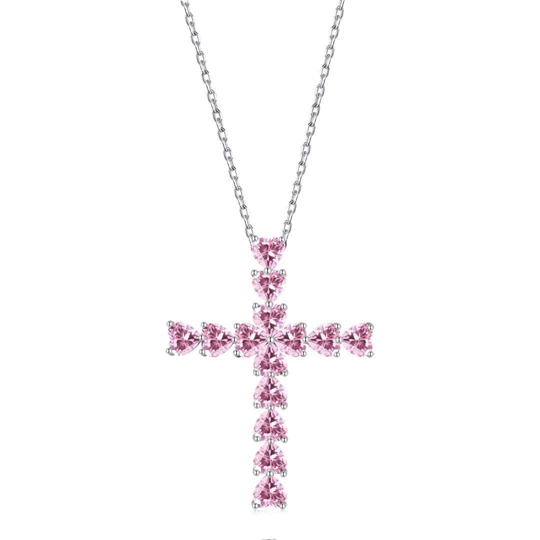 [Luxe Jewelry]Radiant Cross Shape Necklace