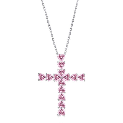 [Luxe Jewelry]Radiant Cross Shape Necklace