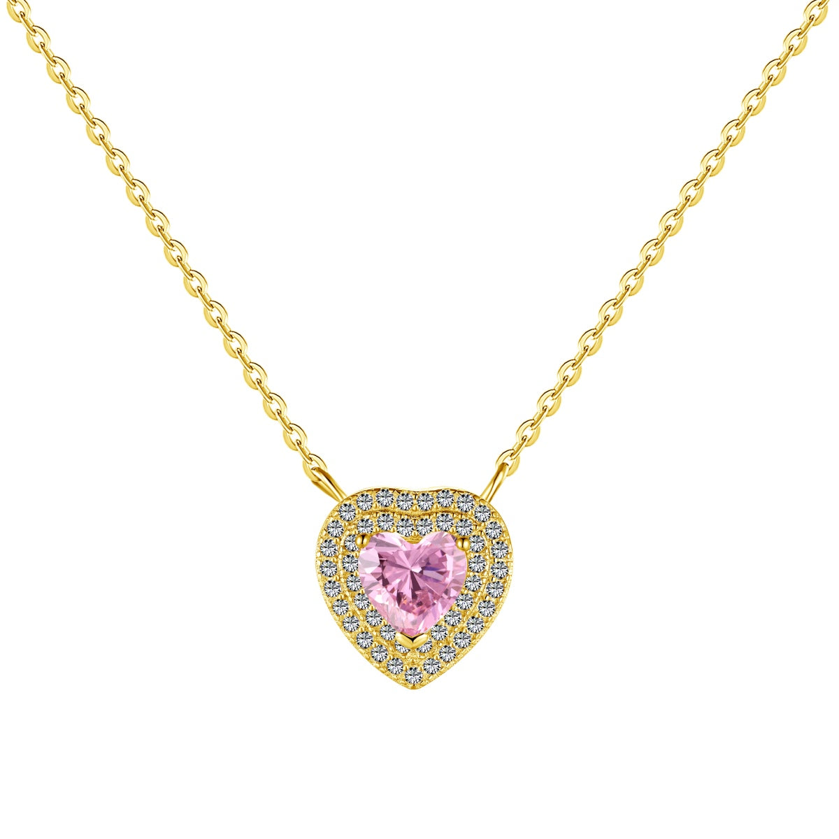 [Luxe Jewelry]Exquisite Heart Shape Necklace