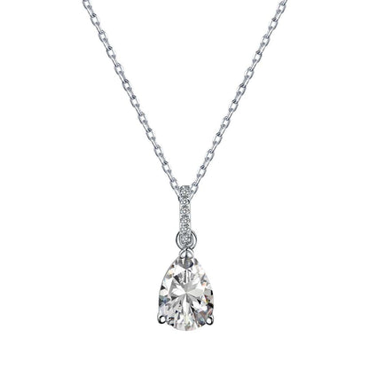 [Luxe Jewelry]Delicate Water Drop Shape Fashion Necklace