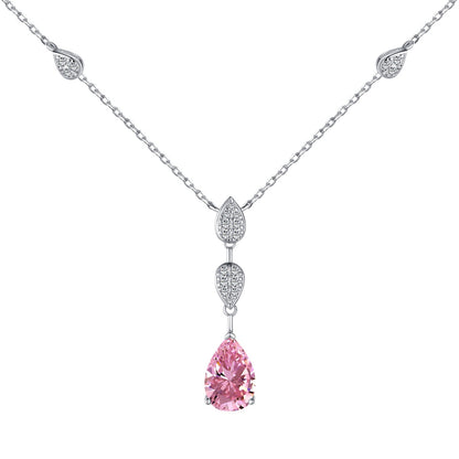 [Luxe Jewelry]Dazzling Pear Cut Necklace