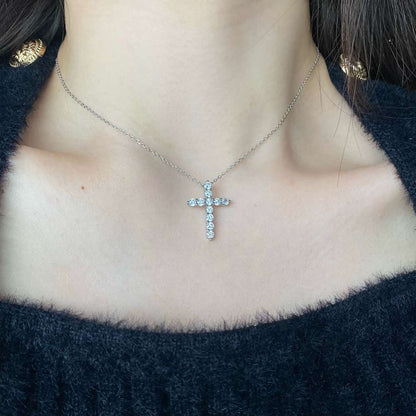[Luxe Jewelry]Unique Cross Shape Necklace