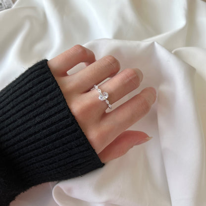 [Luxe Jewelry]0.75 Carat Luxurious Vibrant Elongated Cushion Cut Daily Ring