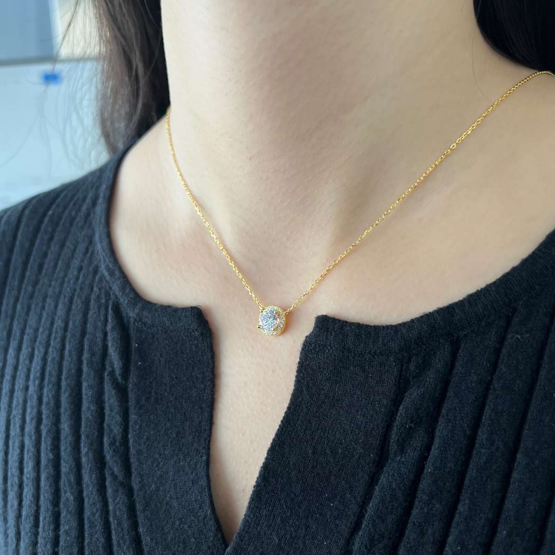 [Luxe Jewelry]Luxurious Round Cut Necklace