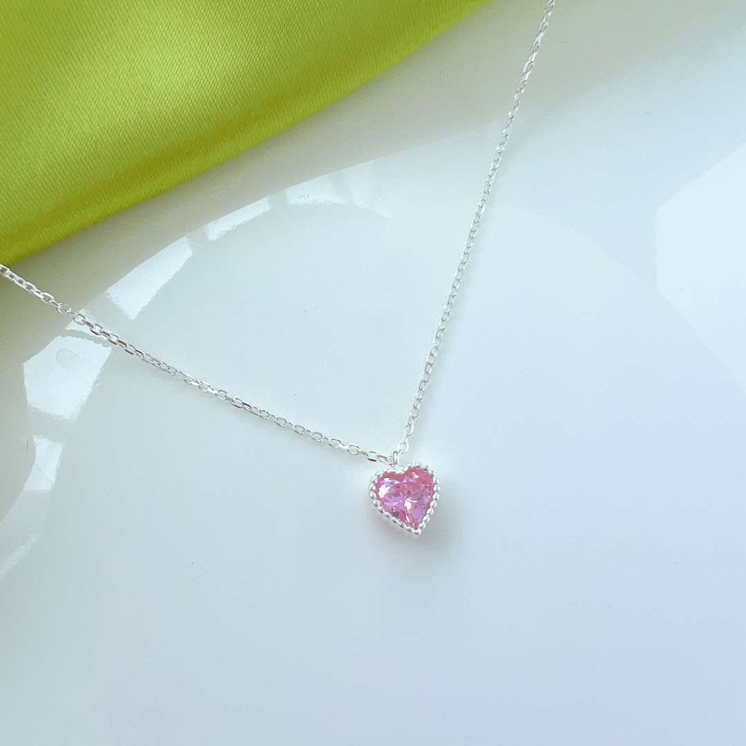 [Luxe Jewelry]Ornate Heart Shape Necklace