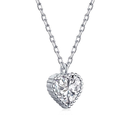 [Luxe Jewelry]Ornate Heart Shape Necklace