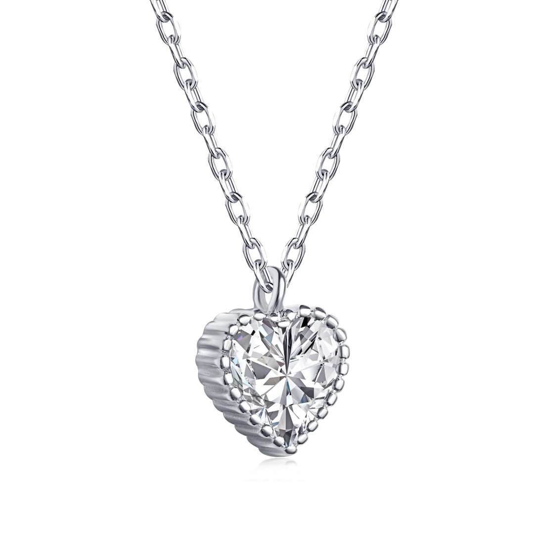 [Luxe Jewelry]Ornate Heart Shape Necklace