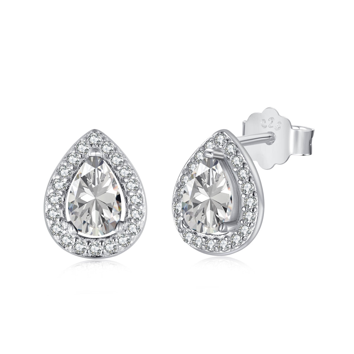[Luxe Jewelry]Luxurious Water Drop Shape Earrings