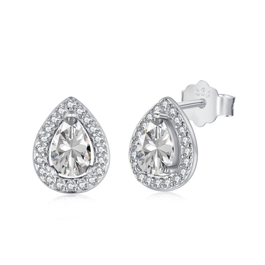 [Luxe Jewelry]Luxurious Water Drop Shape Earrings