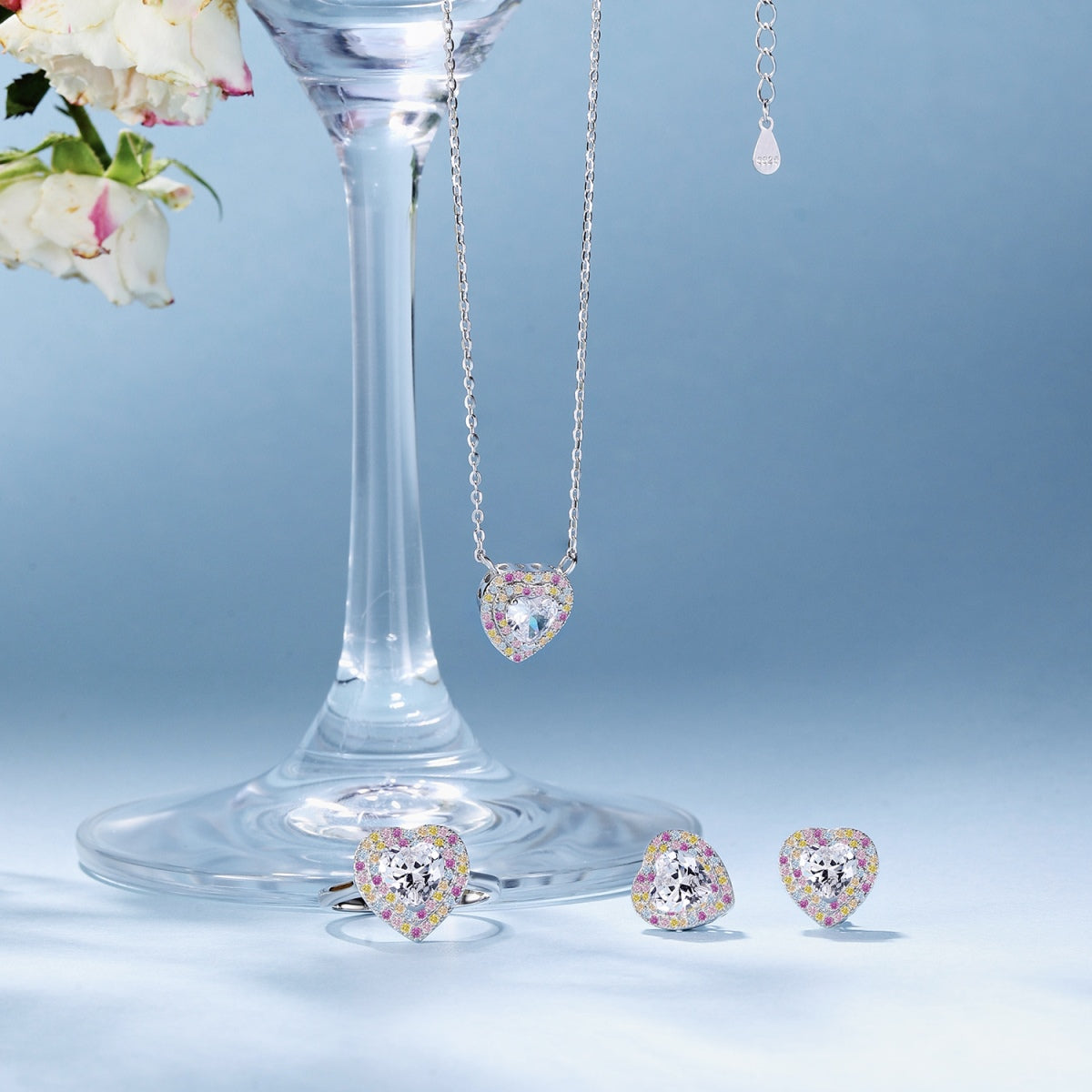[Luxe Jewelry]Exquisite Heart Shape Necklace