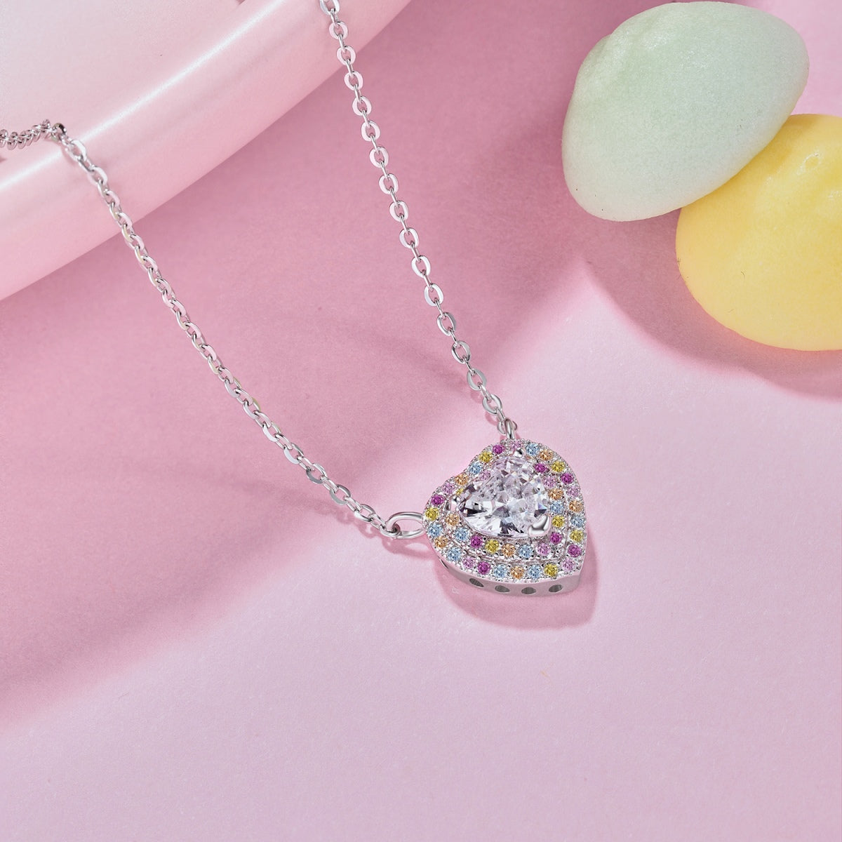 [Luxe Jewelry]Exquisite Heart Shape Necklace