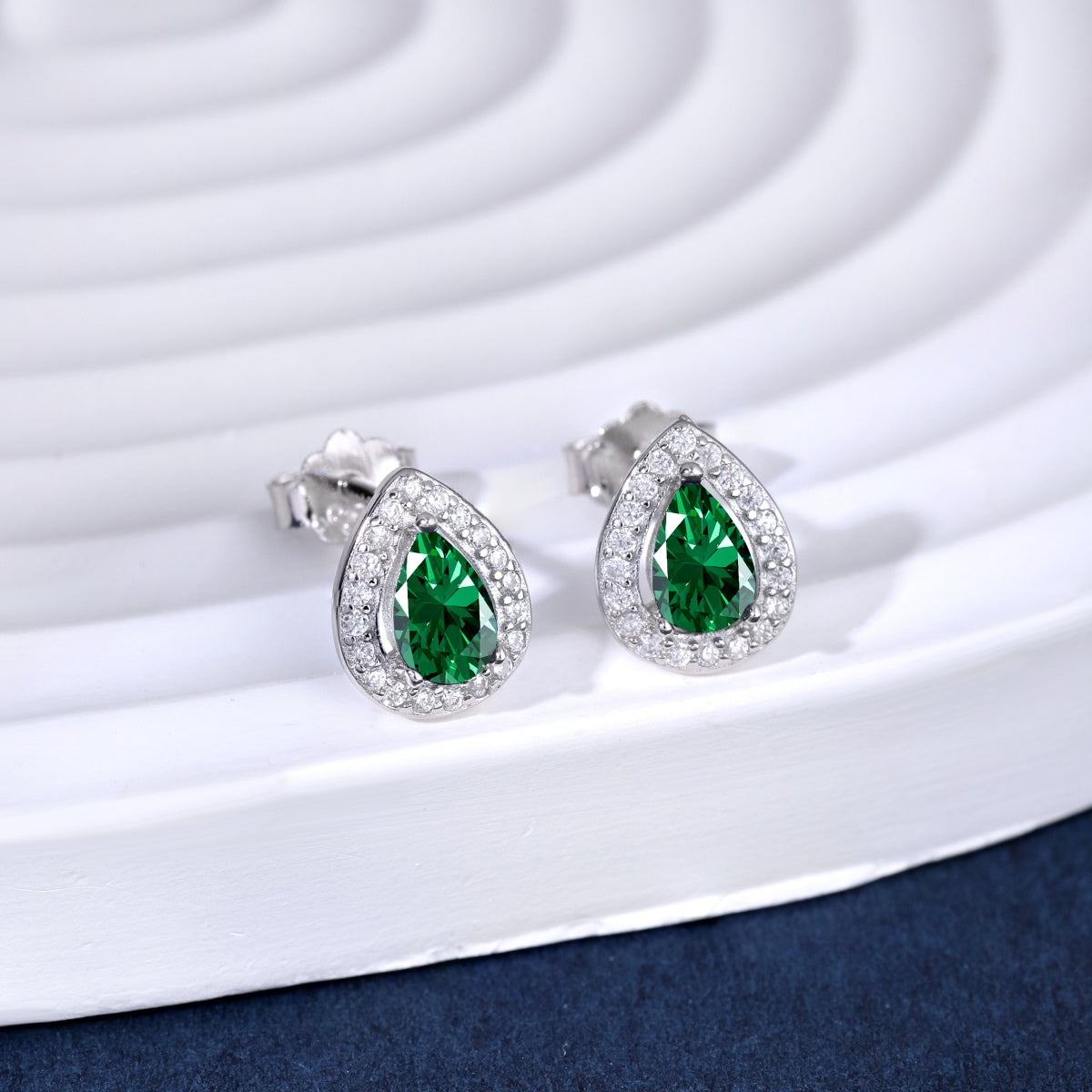 [Luxe Jewelry]Luxurious Water Drop Shape Earrings