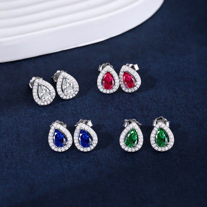 [Luxe Jewelry]Luxurious Water Drop Shape Earrings