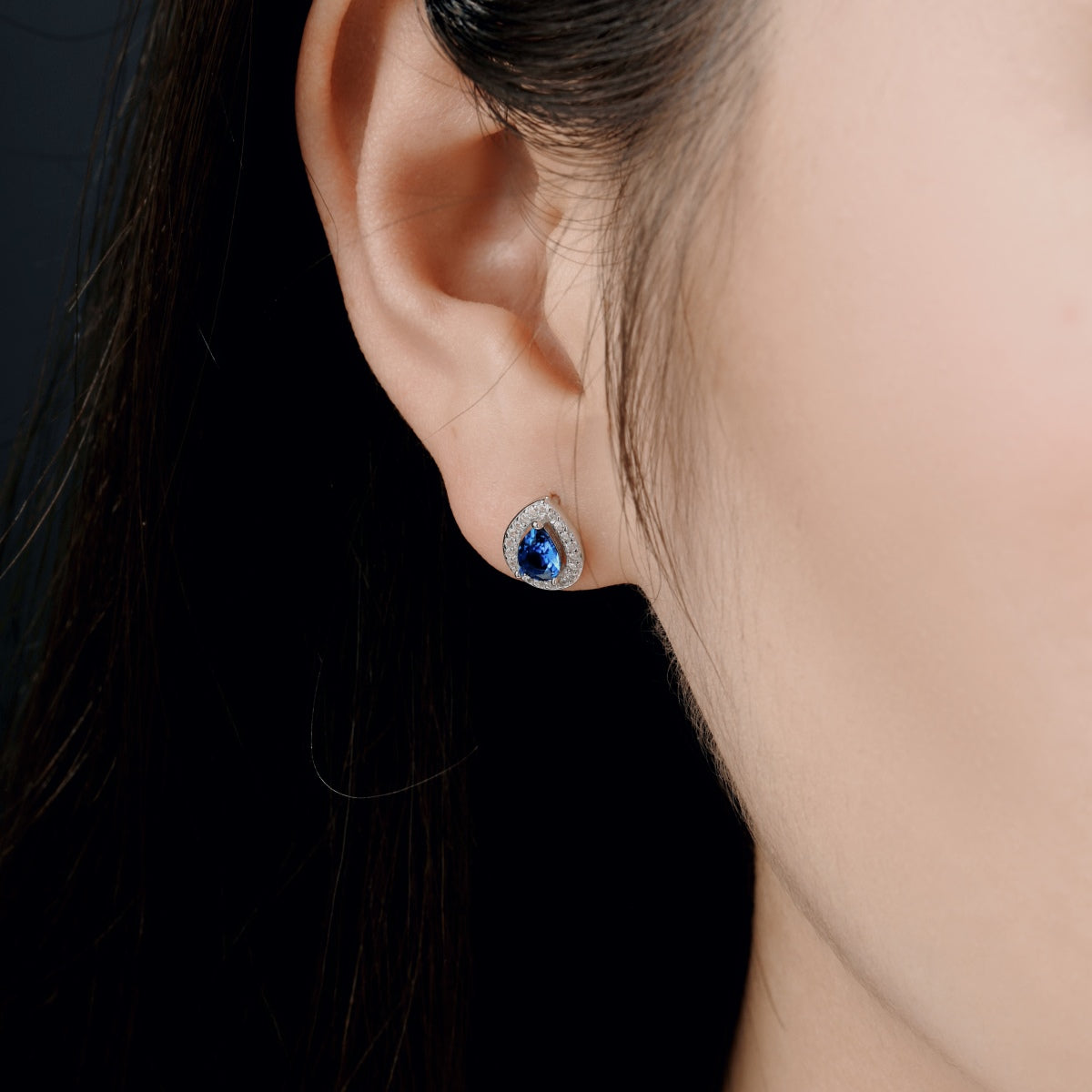 [Luxe Jewelry]Luxurious Water Drop Shape Earrings