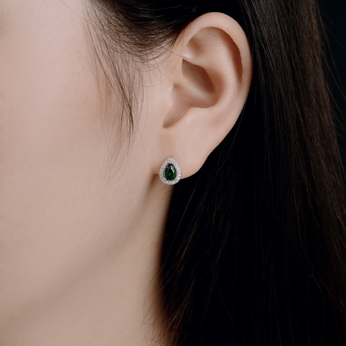 [Luxe Jewelry]Luxurious Water Drop Shape Earrings