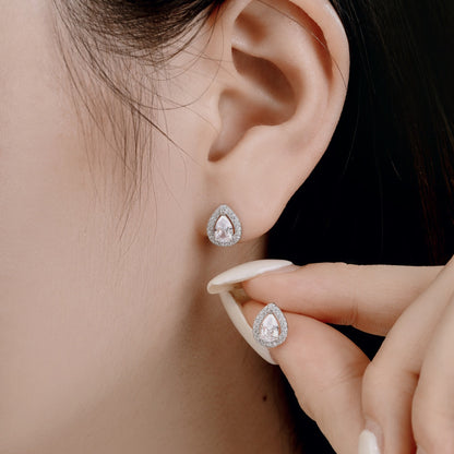 [Luxe Jewelry]Luxurious Water Drop Shape Earrings