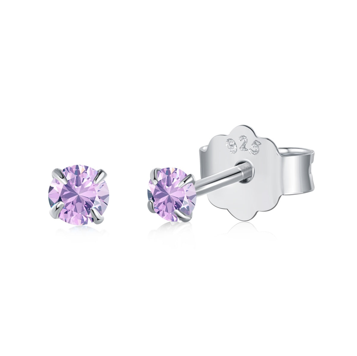 [Luxe Jewelry]Delicate Solitaire Earrings