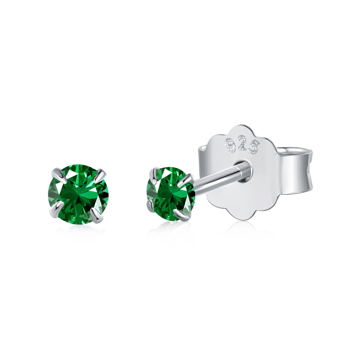 [Luxe Jewelry]Delicate Solitaire Earrings