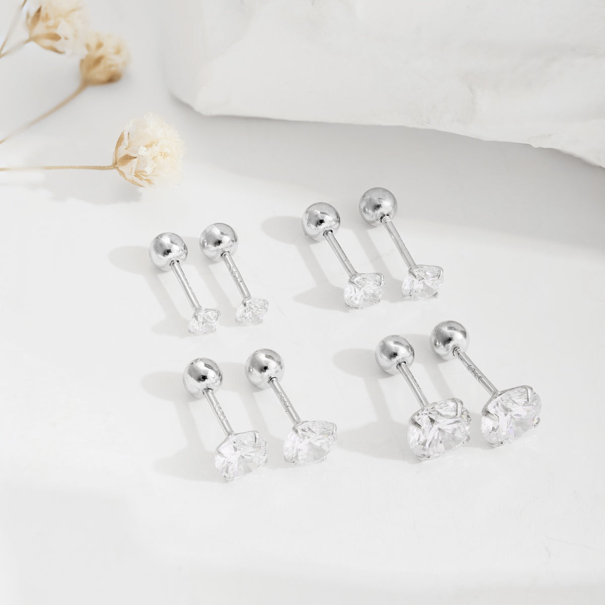 [Luxe Jewelry]Unique U-Shaped Ear Bone Earrings
